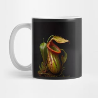 Carnivorous Nepenthes Pitcher Graphic House Plant Bug Eating Plant Gift Mug